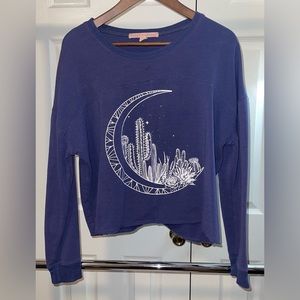 MOON & CACTI Graphic Sweatshirt
